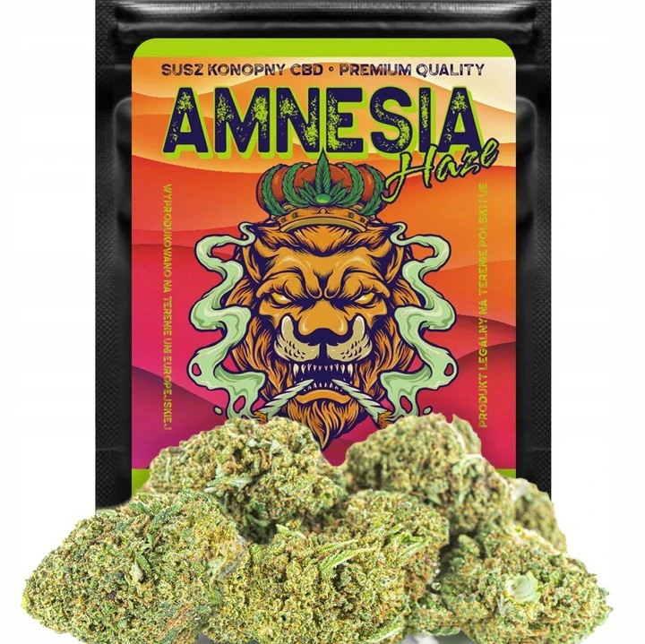 CBD SUŠENÁ KONOPNÁ AMNESIA HAZE PREMIOVÝ PŘÍRODNÍ ČERSTVÝ 20G