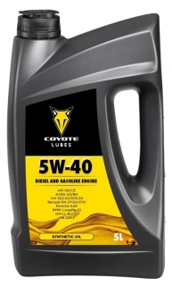COYOTE LUBES 5W-40 5 L