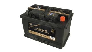 Autobaterie Hart, 12V, 72AH 680A 278X175X175/P+/, HART 564 507